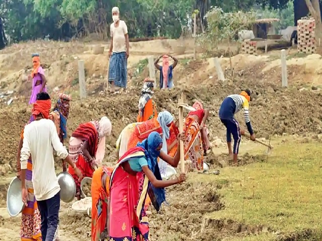 MGNREGA workers income increased during lockdown